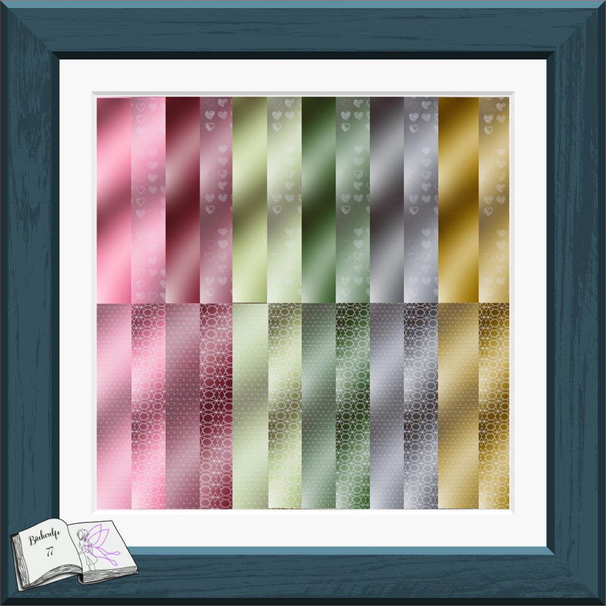 Digiset tränendes Herz Sublimation, Digistamp, Digipapier - Sewando
