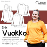 Schnittmuster Shirt Vuokko - Größen 32 - 60 - Sewando