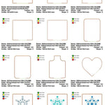 Stickdatei Set ITH Wärmekissen Körnekissen Hüllen (Doppellagig mit Inlet) - Sewando