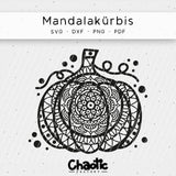 Plotterdatei Mandalakürbis - Sewando