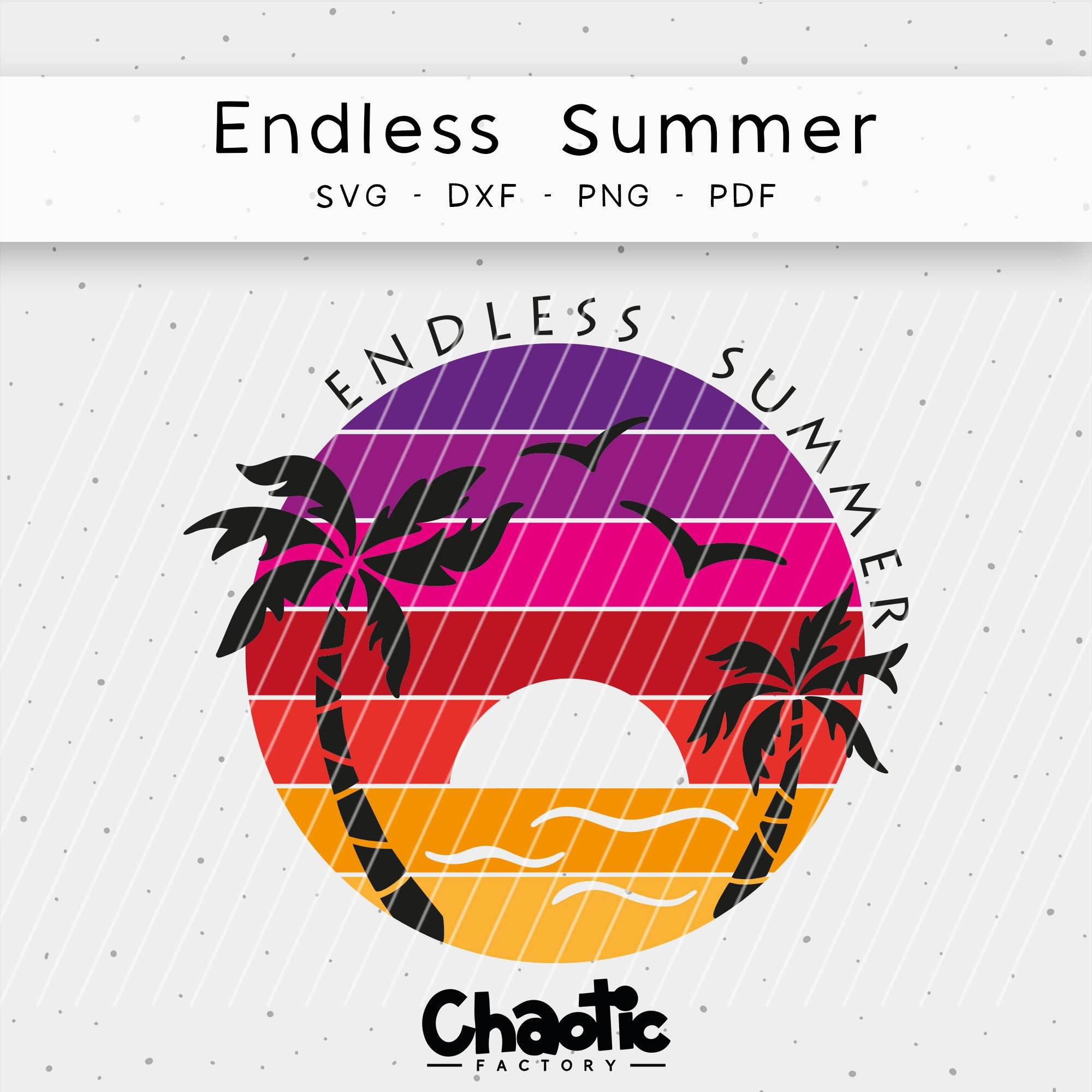 Plotterdatei Endless Summer - Sewando