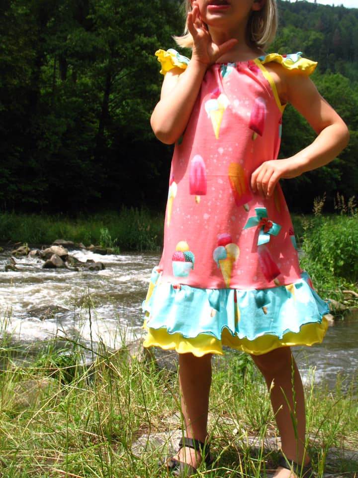 Happy Breeze - Gr 74-152 - Kleid Schnittmuster - Sewando