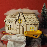 Laserdatei Wichtel Box Haus Basteln - Sewando