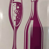 Digistamp Sekt Plotterdatei, Sublimation, Drucken, ! - Sewando