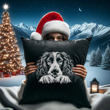 NEU Stickdatei Springer Spaniel "Ignazius" - realistisch - FÜR DUNKLE STOFFE