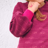 "Miss Leyna" raffinierter Kinderpulli in 92- 140