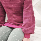 "Miss Leyna" raffinierter Kinderpulli in 92- 140