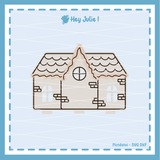 Laserdatei Wichtel Box Haus Basteln - Sewando