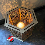 *3 & 4 mm Windlicht* Laserdatei - Sewando