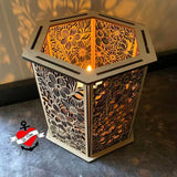 *3 & 4 mm Windlicht* Laserdatei - Sewando