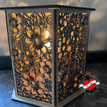 *3 & 4 mm Windlicht* Laserdatei - Sewando