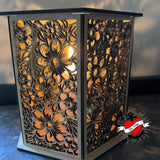 *3 & 4 mm Windlicht* Laserdatei - Sewando