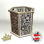 *3 & 4 mm Windlicht* Laserdatei - Sewando