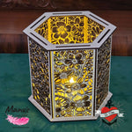 *3 & 4 mm Windlicht* Laserdatei - Sewando