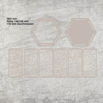 *3 & 4 mm Windlicht* Laserdatei - Sewando