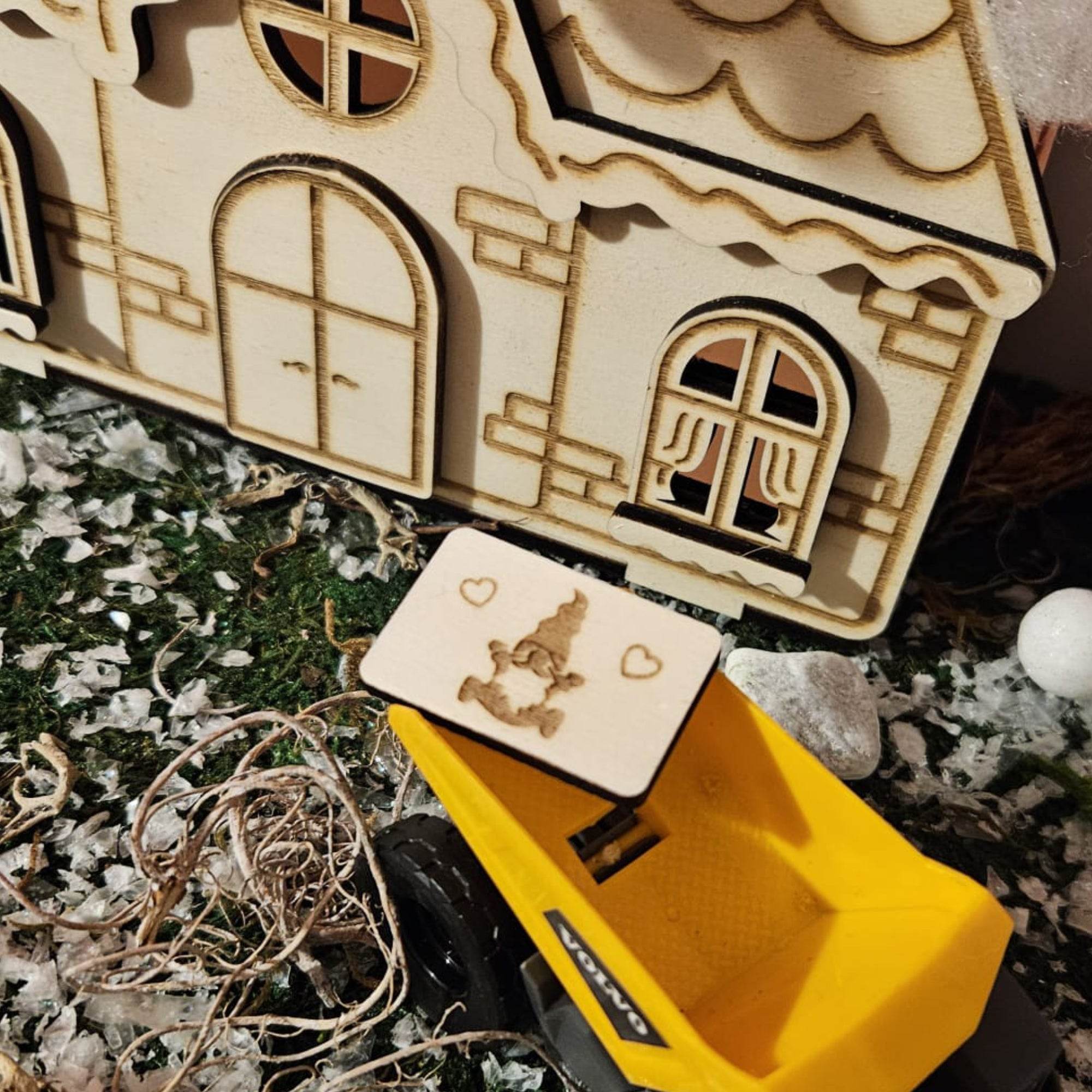 Laserdatei Wichtel Box Zubehör - Sewando