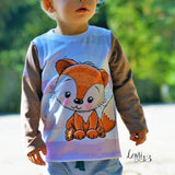 Happy Loris - Gr 74-152 - Langarmshirt + T-Shirt Schnittmuster - Sewando
