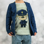 Happy Lysander - Gr 86 - 164 - Shirt mit Fake-Jacke Schnittmuster - Sewando