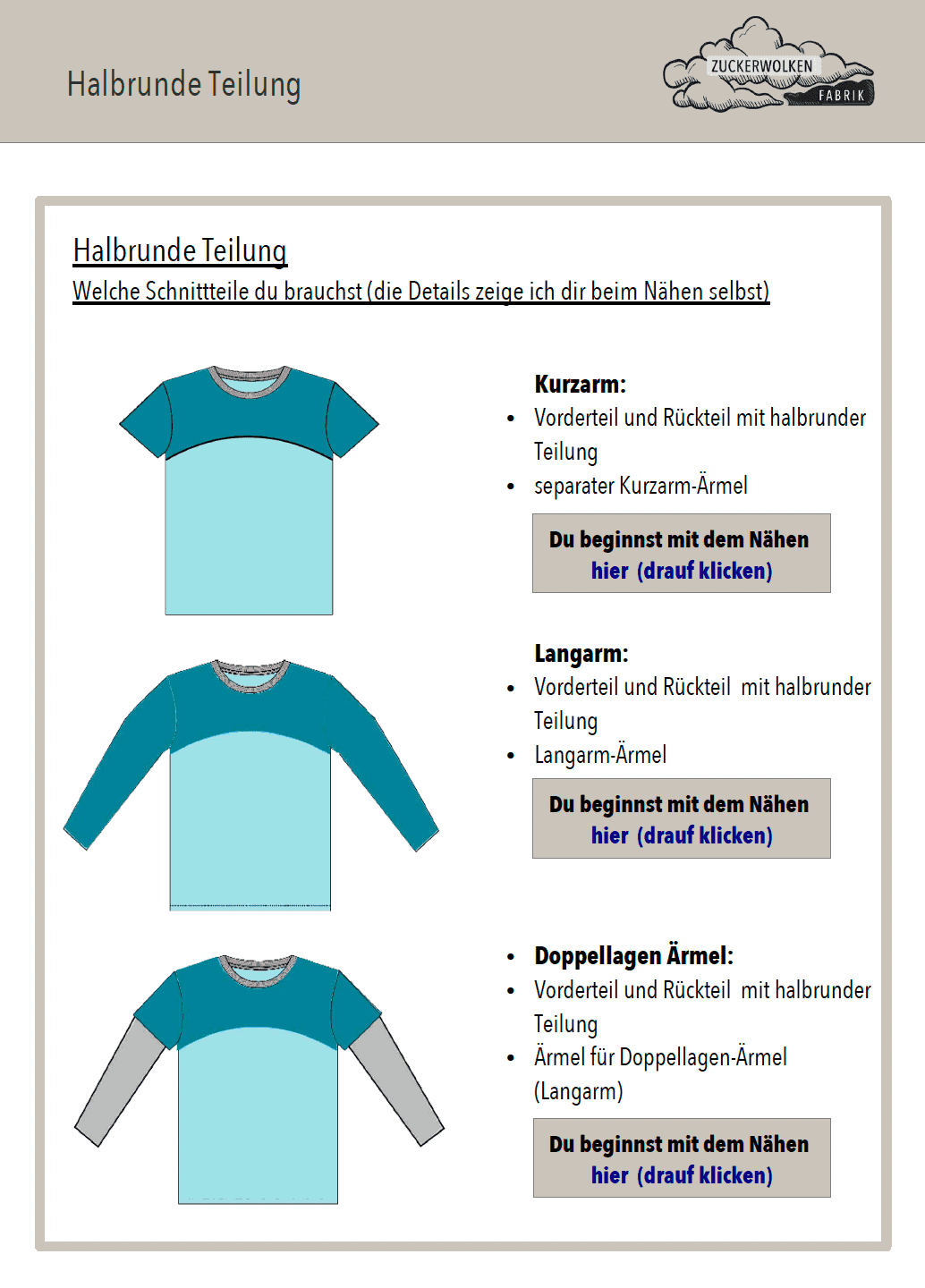 2er Set Zauberlehrling Basic reloaded, für 69cm-140cm Körpergröße - Sewando