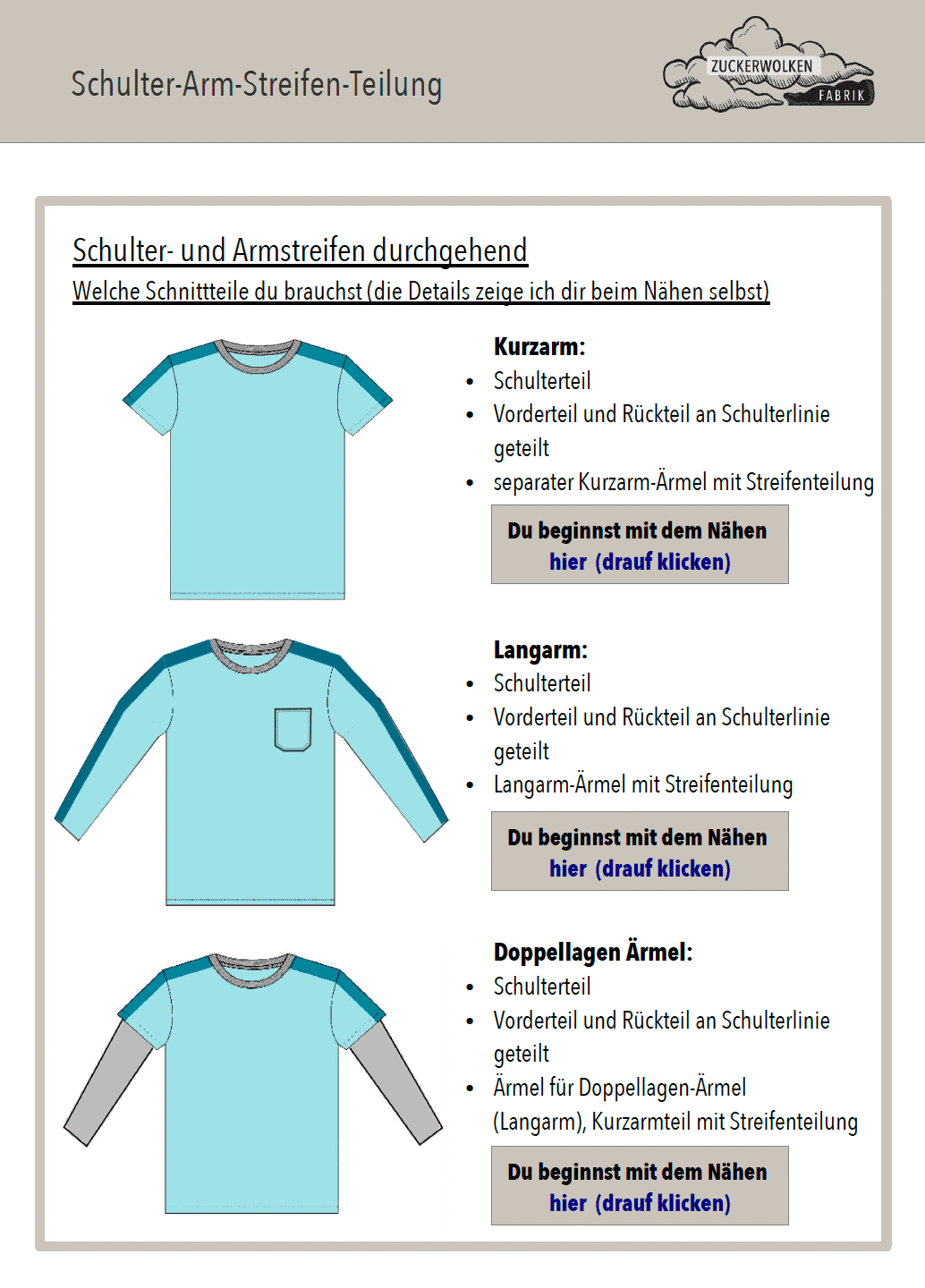 2er Set Zauberlehrling Basic reloaded, für 69cm-140cm Körpergröße - Sewando