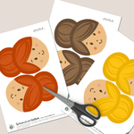 Scrunchie-Holder - süßes Gastgeschenk - Printable für Schere oder Plotter - Sewando