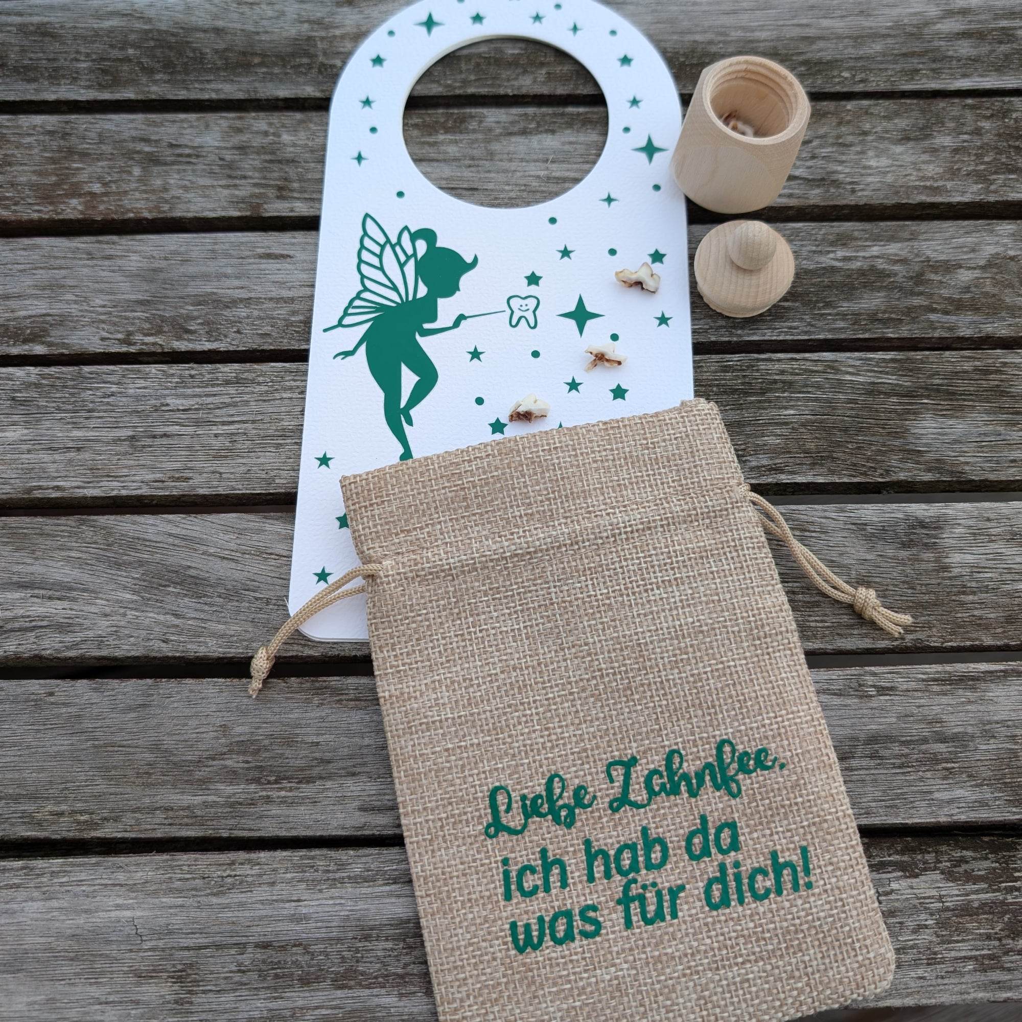 Plotter- und Laserdatei Zahnfee Türhänger - Sewando