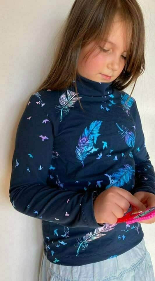 Rollkragenshirt #sewbasic Kinder Gr. 74-170 - Sewando