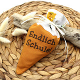 ITH Stickdatei zweifarbig Schultüte Zuckertüte aus Stoff Blankodatei verschiedene Größen - Sewando