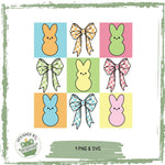 Ostern Pop-Art Bunny & Schleife – PNG & SVG für DIY & Plotterprojekte - Sewando