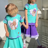 Schnittmuster Main SplitSet GIRLS - Shirt & Drehrock - 68-134