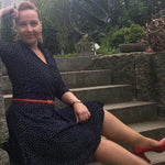 Tellerrockkleid + Shirt mit Stehkragen & Tropfenausschnitt | Schnittmuster + Anleitung | Gr. 32-58 | Anfänger | deutsch - Sewando