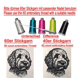 Stickdatei Applikation Katze Baby "Heidi" - realistisch - FÜR HELLE & DUNKLE STOFFE