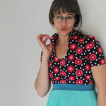 Tellerrockkleid + Shirt mit Stehkragen & Tropfenausschnitt | Schnittmuster + Anleitung | Gr. 32-58 | Anfänger | deutsch - Sewando