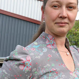 Tellerrockkleid + Shirt mit Stehkragen & Tropfenausschnitt | Schnittmuster + Anleitung | Gr. 32-58 | Anfänger | deutsch - Sewando
