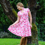 Tellerrockkleid + Shirt mit Stehkragen & Tropfenausschnitt | Schnittmuster + Anleitung | Gr. 32-58 | Anfänger | deutsch - Sewando
