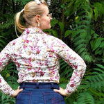 Vintagebluse mit Passe | PDF Schnittmuster + Anleitung PDF | Gr. 32-58 | advanced | deutsch - Sewando