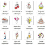 Stickdatei - Taschenbaumler - Set 1 (30 Single Line-Motive) - Sewando