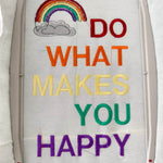 Stickdatei - Do what makes you happy (in 3 Größen) - Sewando