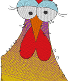 Stickdatei - Happy Stitching - Huhn - Sewando
