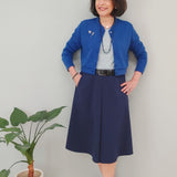 Jana – kurze Strickjacke im Blouson-Style, Schnittmuster in Gr. 34 - 52