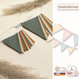 Wimpelkette aus Stoff Schnittmuster - Deko - 10 x 12 cm & 14 x 18 cm
