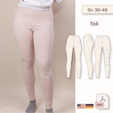High-Waist Leggings – Schnittmuster (PDF) – Tall Gr. 30–48