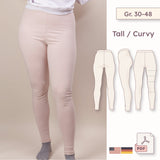 High-Waist Leggings – Schnittmuster (PDF) – Tall / Curvy Gr. 30–48