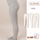 Mid-Rise Leggings mit Foldover-Bund – Schnittmuster (PDF) – Gr-110-164_Girl Gr. 110–164