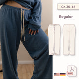 Oversized Pyjama-Hose mit Tunnelzugbund (Straight Leg) – Schnittmuster (PDF) – Regular Gr. 30–48
