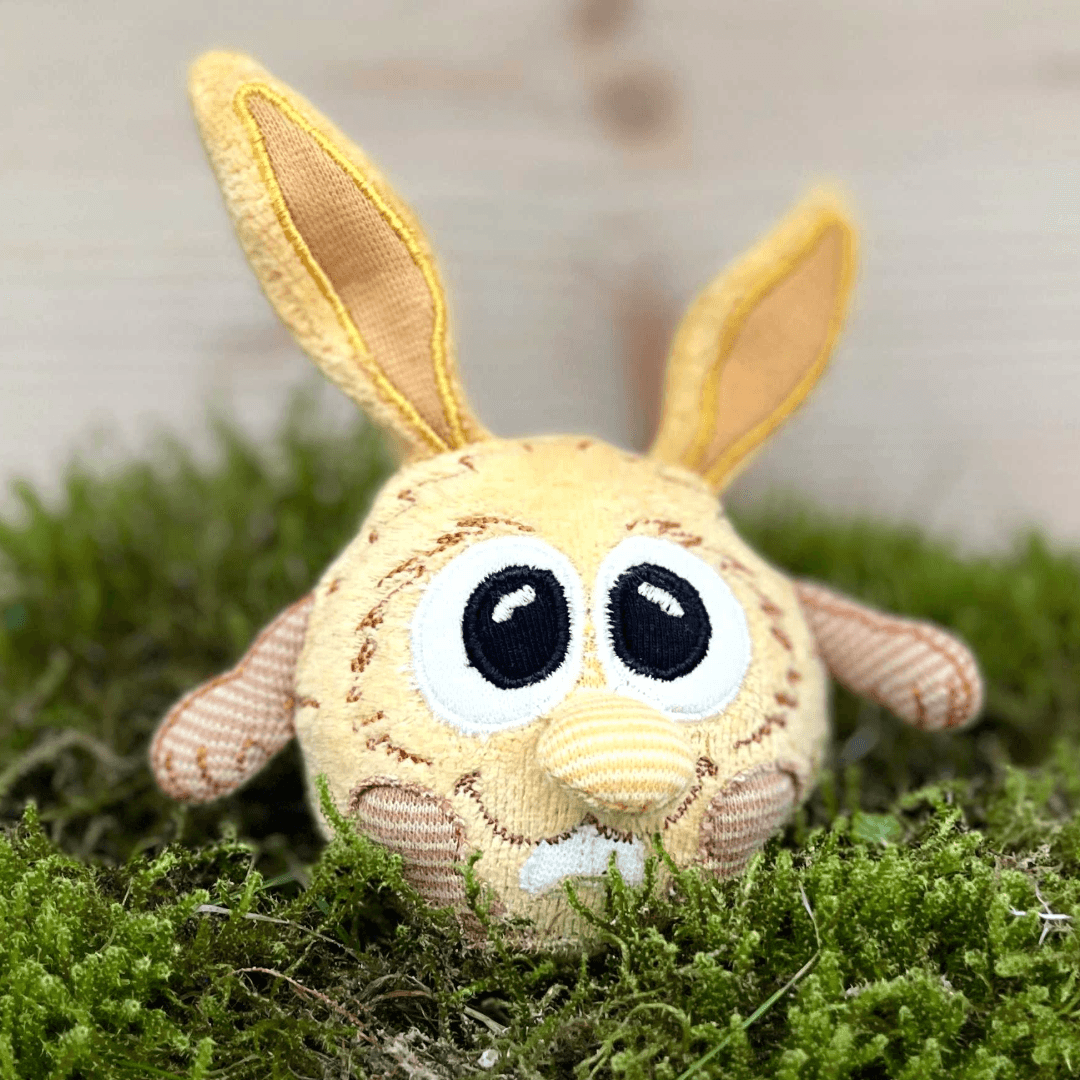 Stickdatei Hase Kuscheltier Set mit 7 Größen, In The Hoop Stuffie - Sewando