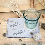 Stickdatei maritimes Mug Rug Set mit 5 ITH Designs - Sewando