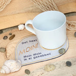 Stickdatei maritimes Mug Rug Set mit 5 ITH Designs - Sewando