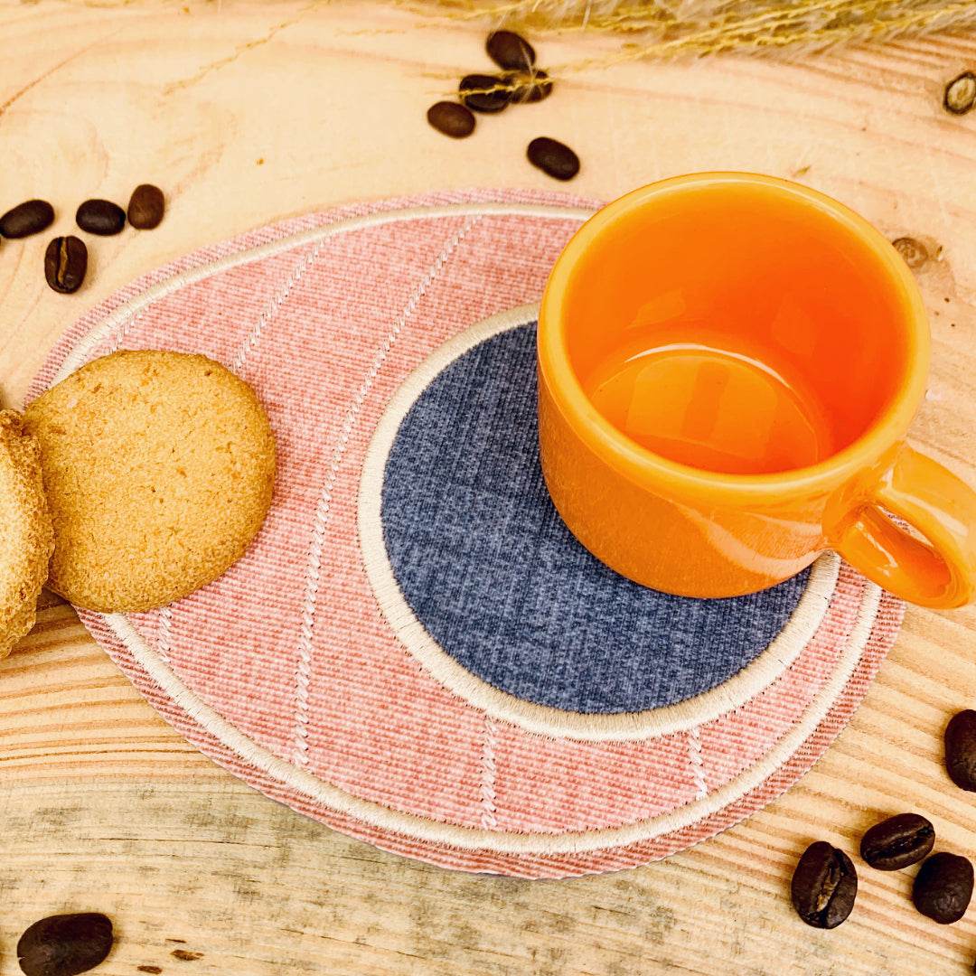Stickdatei Ostern Mug Rug Set für 13x18 Rahmen mit ITH 5 Designs - Sewando