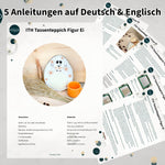 Stickdatei Ostern Mug Rug Set für 13x18 Rahmen mit ITH 5 Designs - Sewando